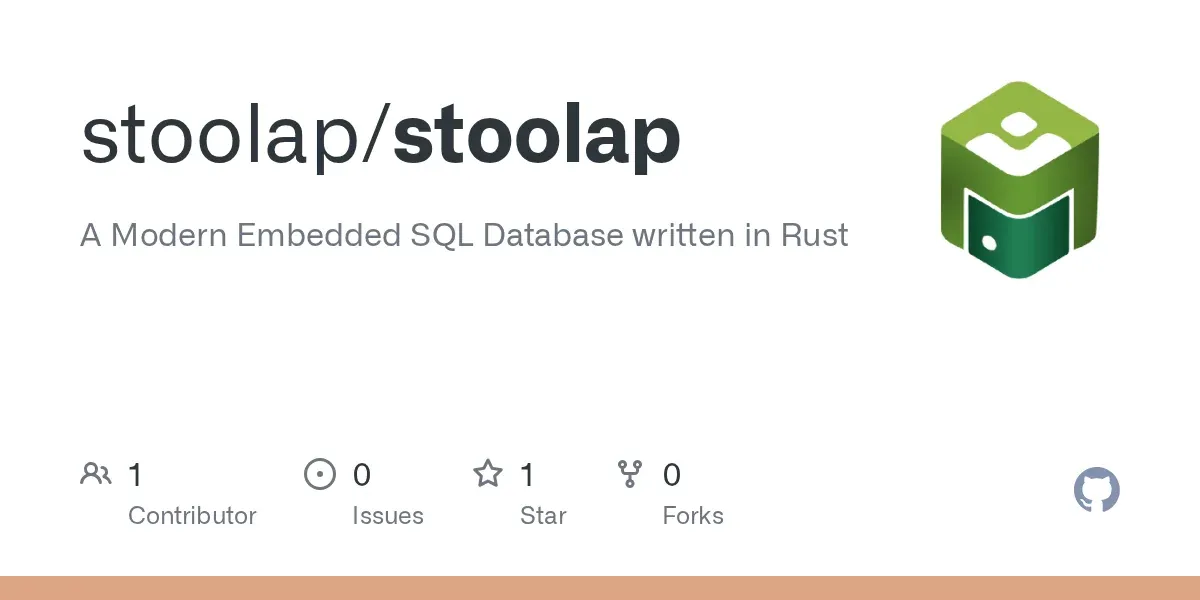 Stoolap: High-performance embedded SQL database in pure Rust